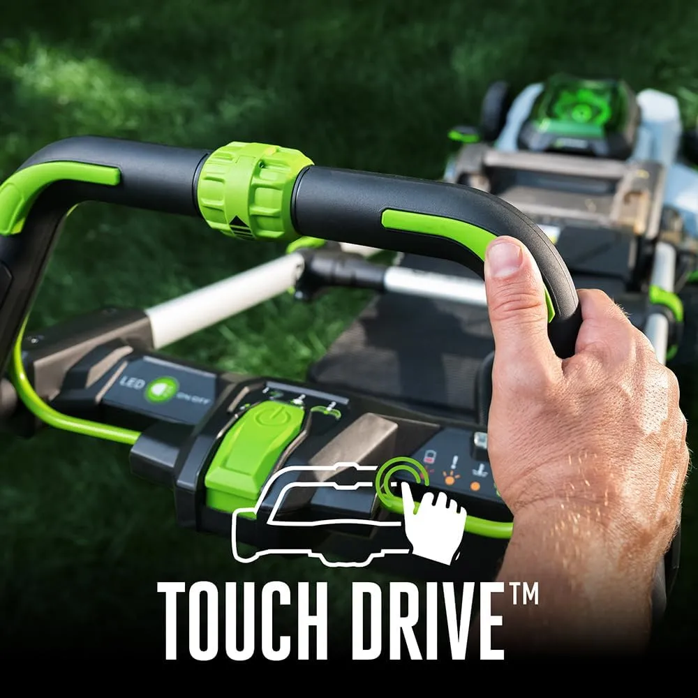 EGO POWER  Electic Lawn Mower, Self-Propelled Cordless with Touch Drive, Includes 56V 6.0Ah Battery, 4.0Ah Battery and Rapid Charger - LM2123SP-2