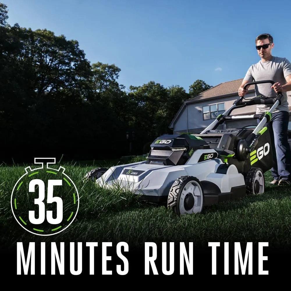 EGO POWER  Electric Lawn Mower, Cordless Push, Includes 56V 4.0Ah Battery and Charger - LM2112