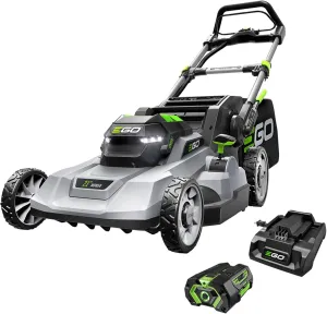 EGO POWER  Electric Lawn Mower, Cordless Push, Includes 56V 4.0Ah Battery and Charger - LM2112