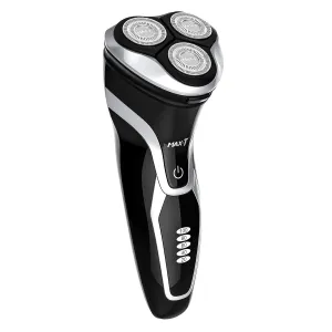 Electric Razor, MAX-T Corded and Cordless Rotary Shaver for Men with Pop Up Trimmer,IPX7 100% Waterproof Wet Dry with USB Cable, Black