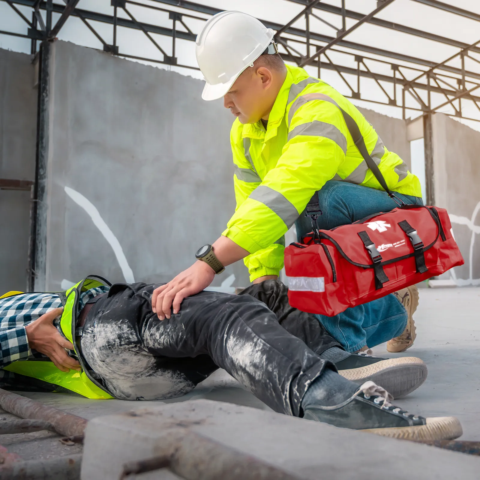 Emergency Response Kit Amz Fill Red Bag