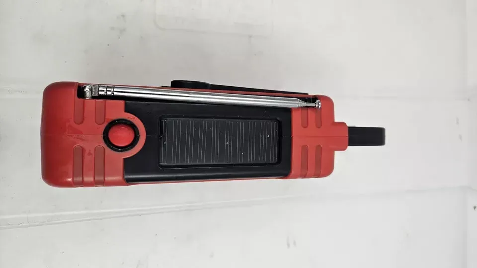 Emergency Solar Hand Crank Radio by Sharper Image