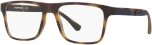 Emporio Armani EA4115 Square Sunglasses for Men   BUNDLE With Designer iWear Complimentary Eyewear Kit