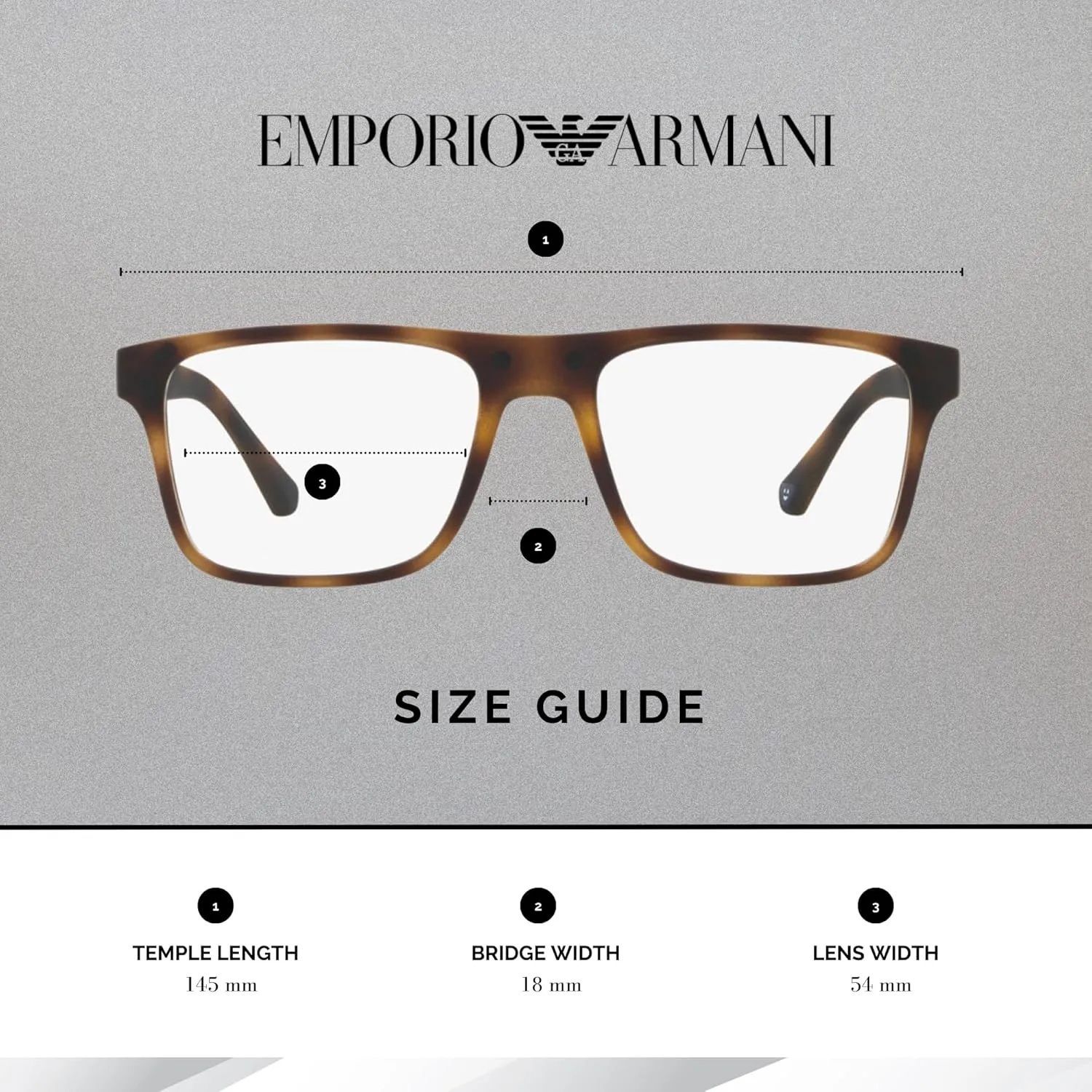 Emporio Armani EA4115 Square Sunglasses for Men   BUNDLE With Designer iWear Complimentary Eyewear Kit