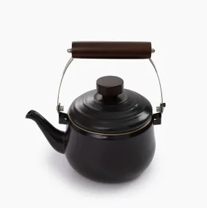Enamel Teapot | Charcoal