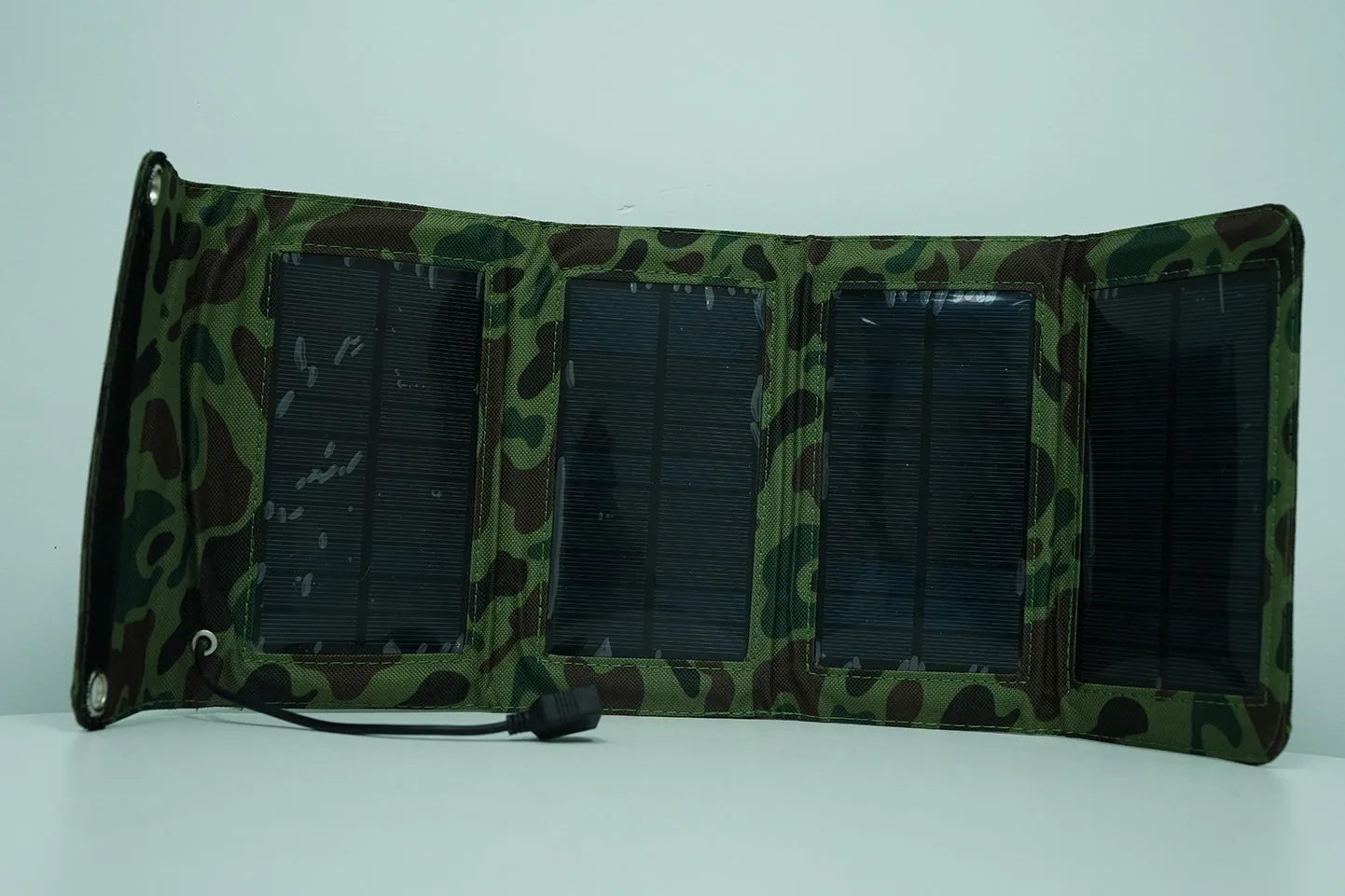 EnergyGain 10W Portable Solar Charger, USB-A, Foldable Solar Panel for Camping