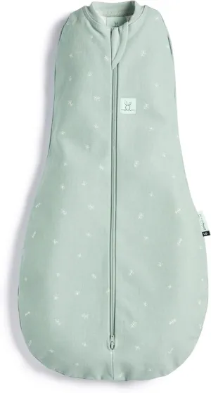 ergoPouch 0.2 TOG Cocoon Baby Sleep Sack 0-3 Months, Swaddle Sleeping Bag, Temperature Control Wearable Blanket (Sage)