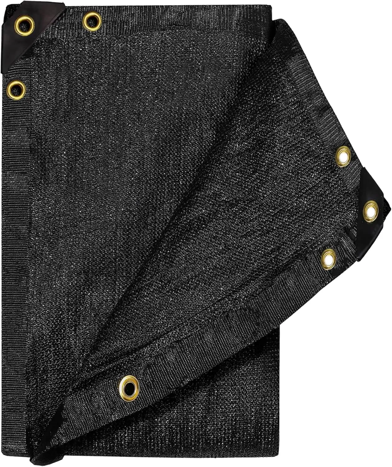 E.share 90%-95% Heavy Duty Shade Cloth for Garden, 6 Ft X 20 Ft Sun Shades Outdoor Patio with Grommets for Plant Covers,Porch Screen,Pergola Shade Cover,Greenhouse,Black