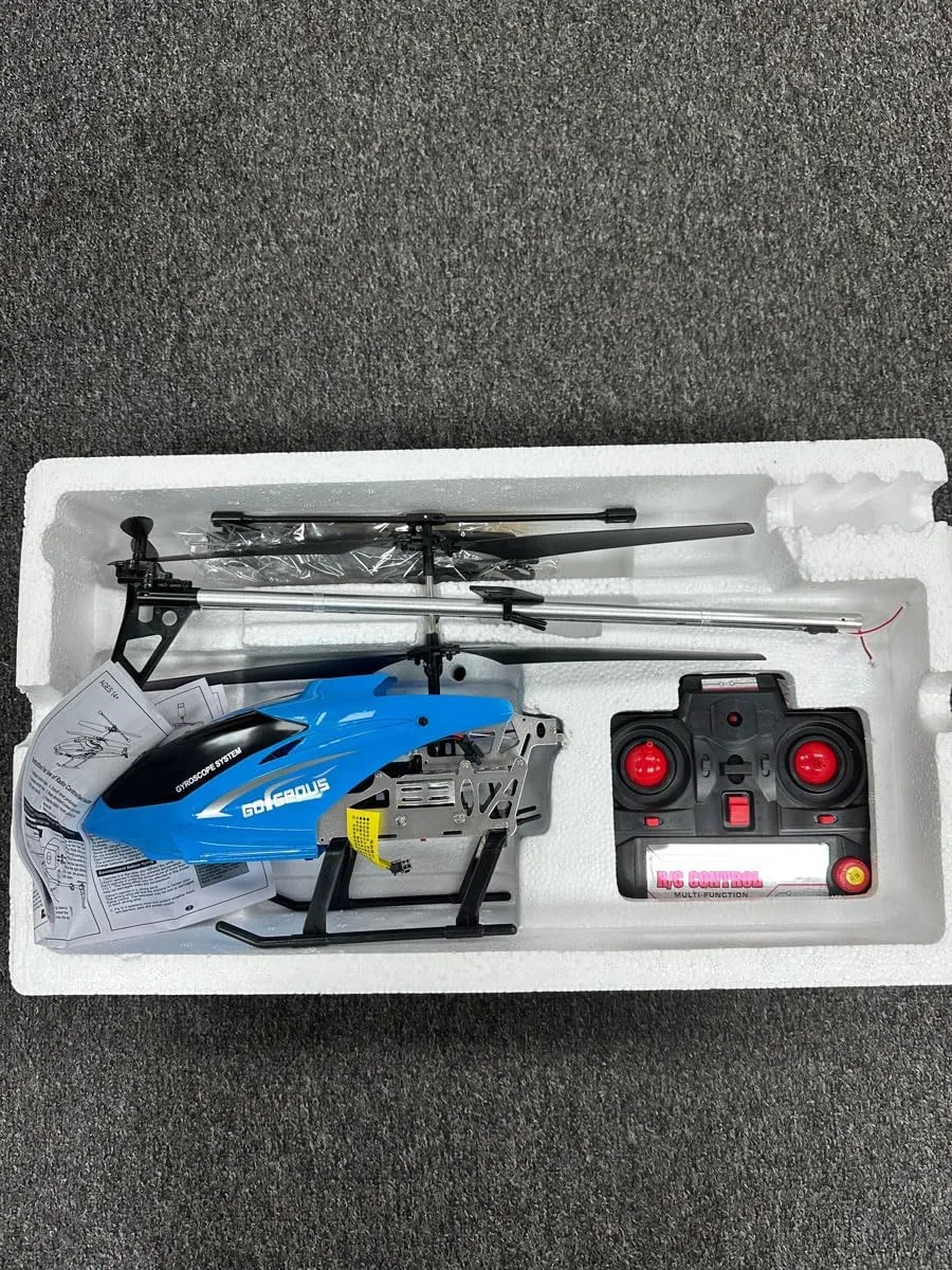 Fall Resistant Rc Helicopter 3.5 Channels Remote Control Helicopter Toys Gift with LED Light Night
