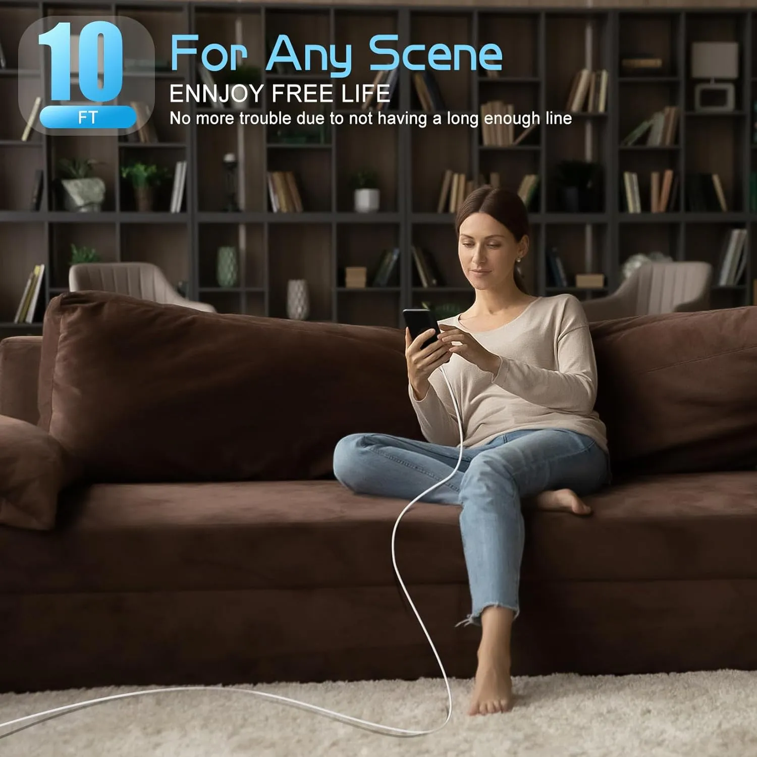 Fast Charger for iPhone 16,2Pack Dual Port A/C iPhone 16 15 Charger Fast Charging,Quick Double A/C Chargers Fast Charging Block,10FT USBC Cable for iPhone16 Pro Max/16e/16/15/15Pro/15 Plus/iPad Pro