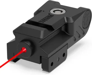 Feyachi PL-32 Laser Sight Rechargeable Red Dot Laser Sight for Picatinny Rail Handgun Pistol Tactical Airsoft Gun Rifle, USB Magnetic Charging