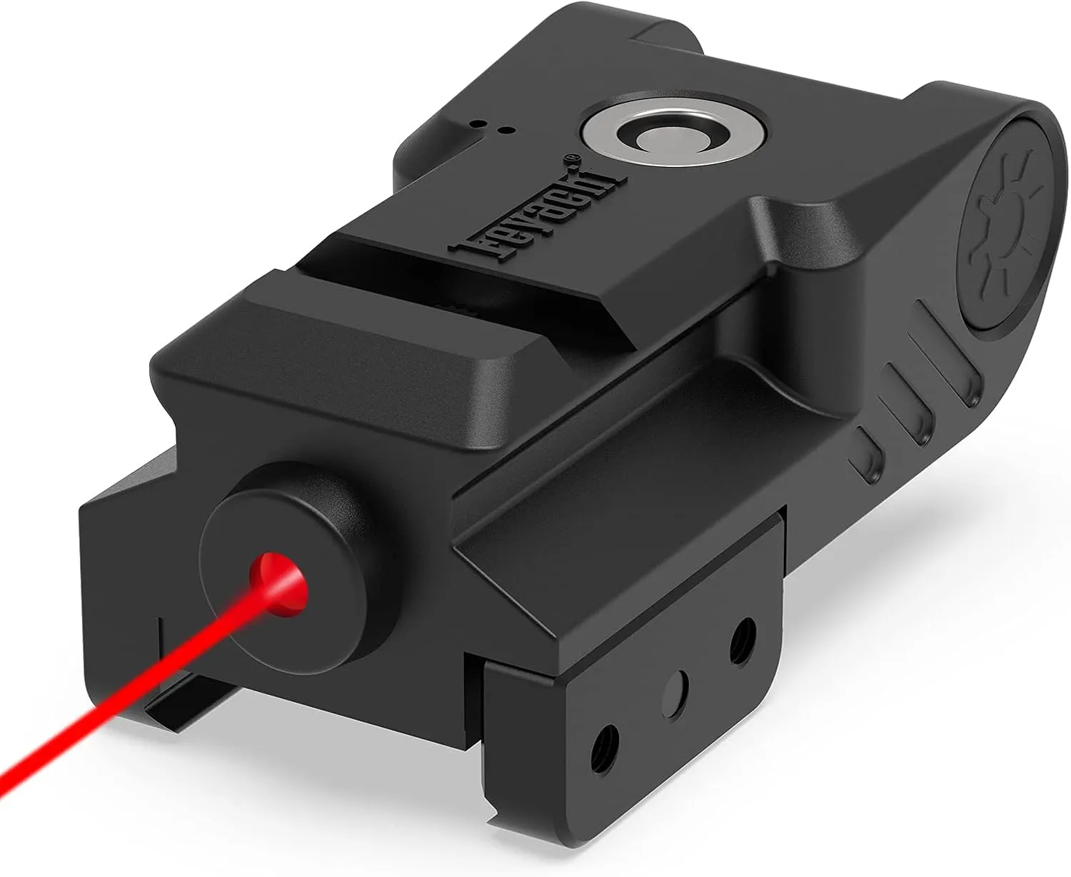 Feyachi PL-32 Laser Sight Rechargeable Red Dot Laser Sight for Picatinny Rail Handgun Pistol Tactical Airsoft Gun Rifle, USB Magnetic Charging