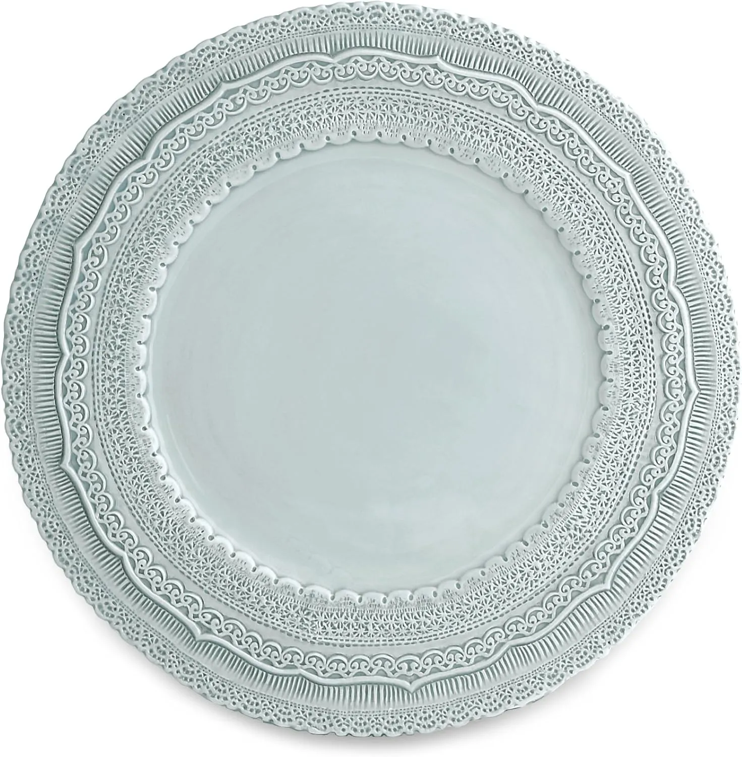 Finezza Charger Plate, Blue