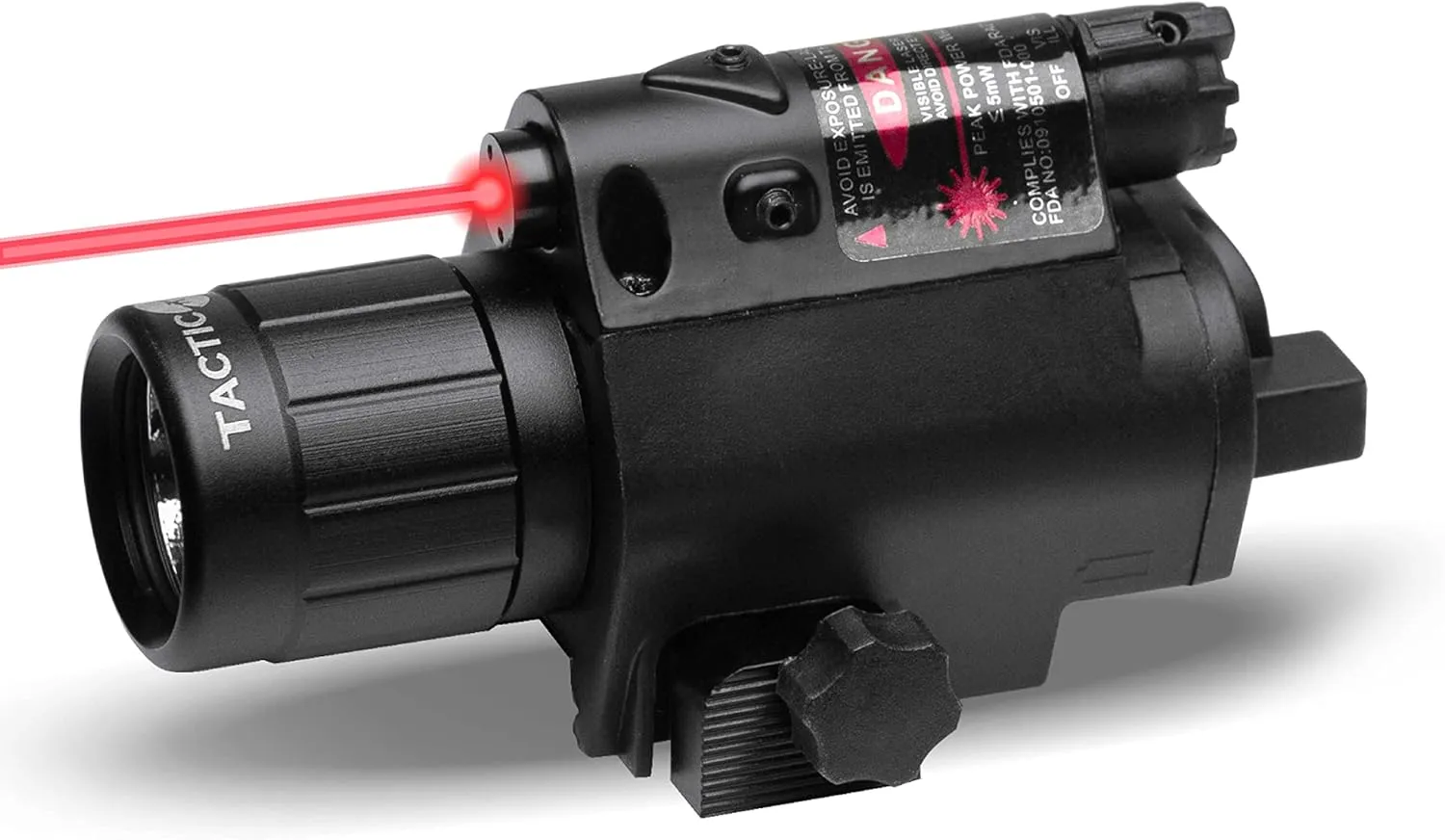 Firefly V1 Red or Green Laser Flashlight with Charger | Combat Veteran Owned Company | Picatinny Rail Mount and Tail Switch | Rifle or Hand Gun