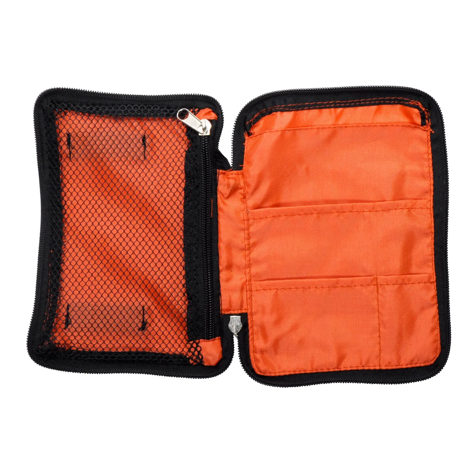 First Aid Bag Empty Orange Small With Slots