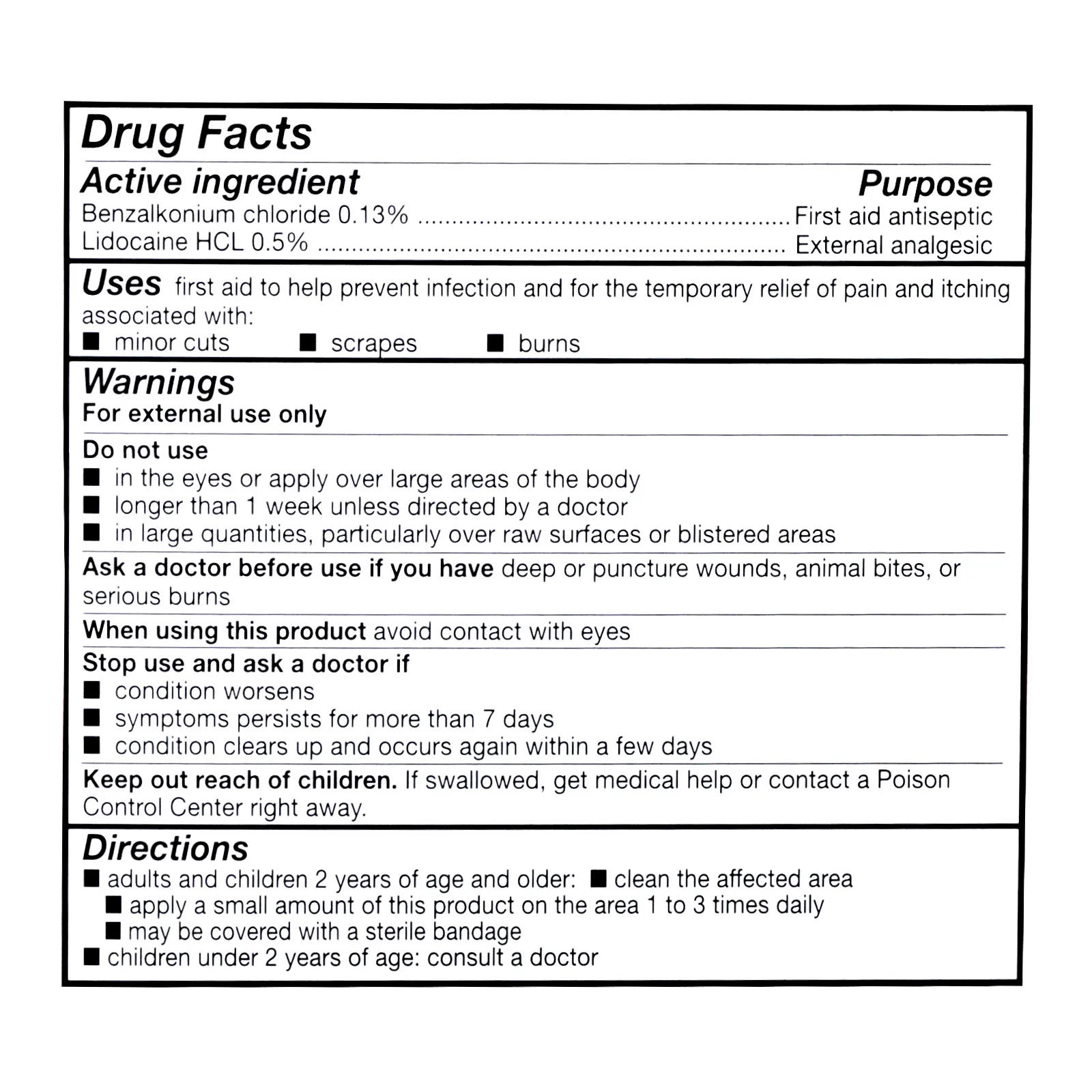 First Aid Cream Water Jel 25 Unit Dose Packets/box