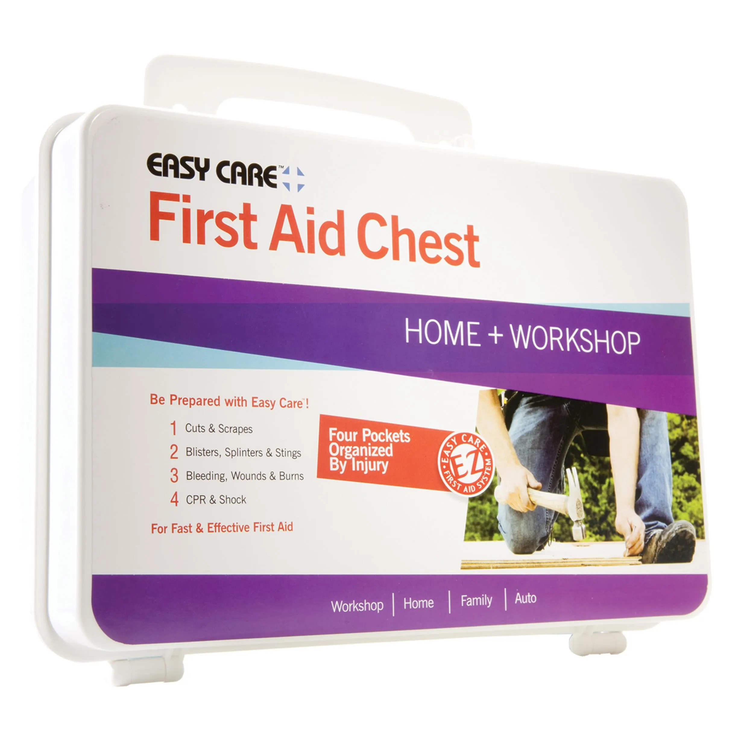 First Aid Kit,ez Care Home 1ea