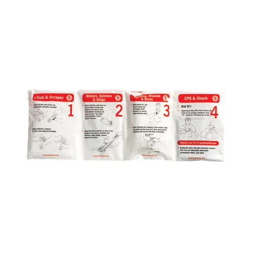 First Aid Kit,ez Care Home 1ea