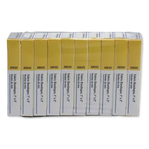 First Aid Only™ First-Aid Refill Fabric Adhesive Bandages, 1 X 3, 160/pack