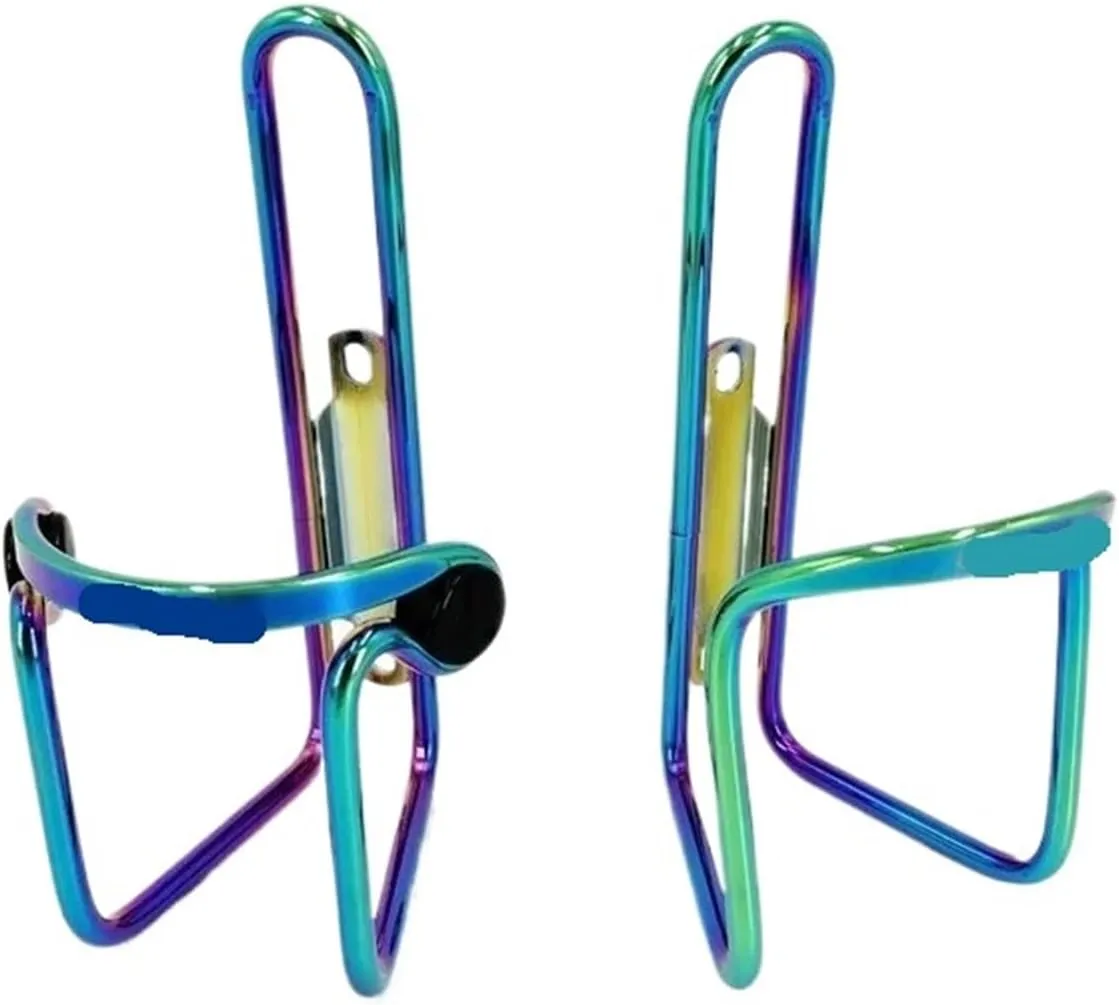 for Lit-epro Bicycle Bottle Holder Aluminum Alloy Titanium Plating Multicolor Kettle Cage MTB Road Folding Bike Water Bottle Rack