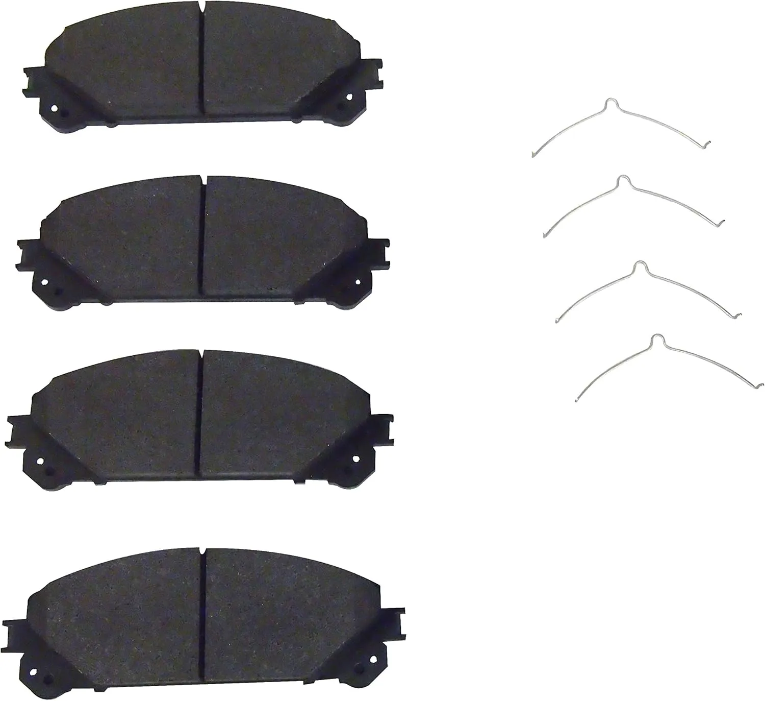 Genuine Toyota 04465-0E010 Front Disc Brake Pad Kit
