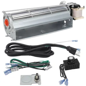 GFK4 GFK4A GFK4B FK4 Fireplace Blower Fan Kit for Heatilator, Majestic, Lennox, Vermont Castings, Monessen, CFM, Temco Fireplace, Rotom HB-RB74K, R7-RB74K