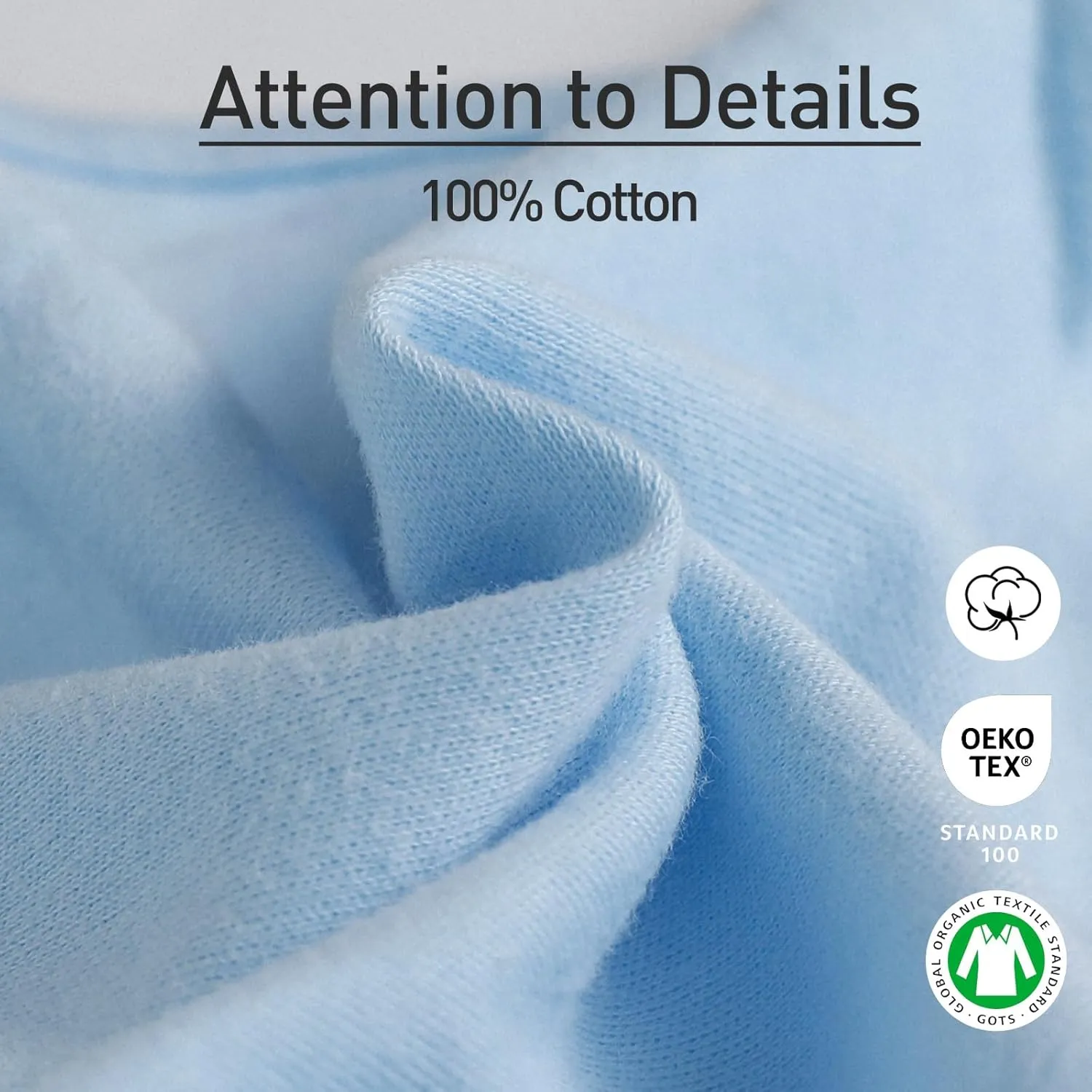 GLLQUEN BABY Swaddle Sleep Sack - 3 Pack Infant Swaddles for Newborn, Baby Swaddling Sack 0-3 Months, Ergonomic Newborn Swaddle Blanket for Baby Boy and Girl, Blue & Elephants