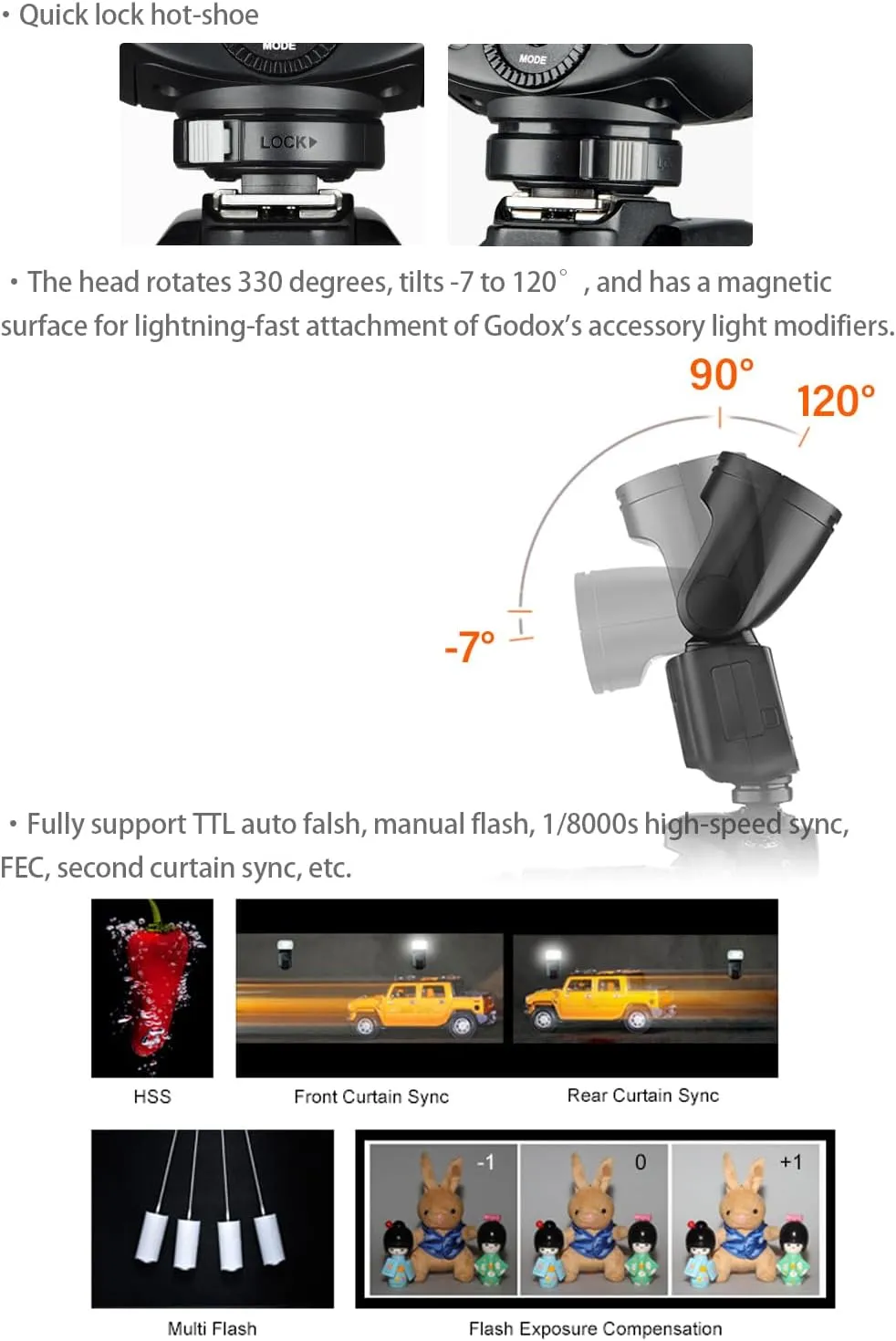 Godox V1 N U Flash for Nikon, Godox V1-N U HSS TTL Round Head Speedlight with Accessories Kit for Portrait, Event, Travel, Wedding Photography