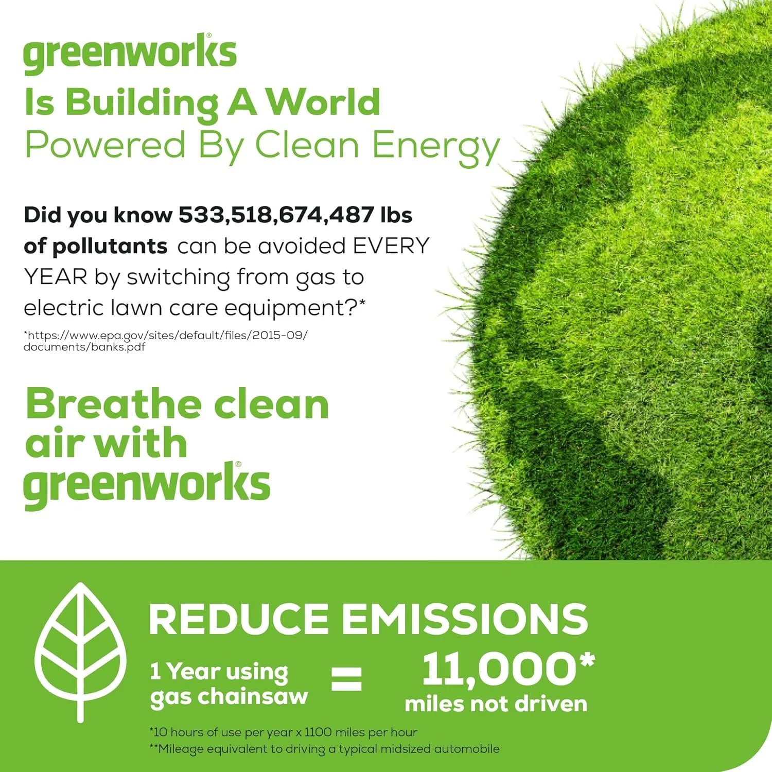 Greenworks 40V 16" Brushless Cordless Chainsaw (Gen 2) (Great For Tree Felling, Limbing, Pruning, and Firewood / 75  Compatible Tools), 4.0Ah Battery and Charger Included