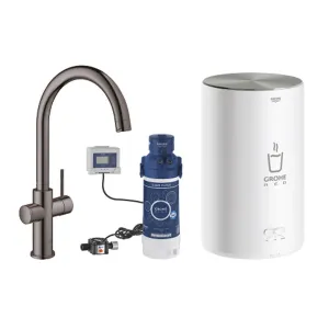 Grohe Red Duo Single Lever Tap and Medium Size Boiler
