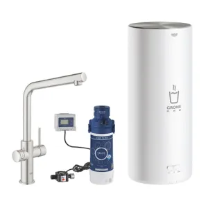 Grohe Red Duo Tap and Large Size Boiler