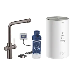 Grohe Red Duo Tap and Medium Size Boiler