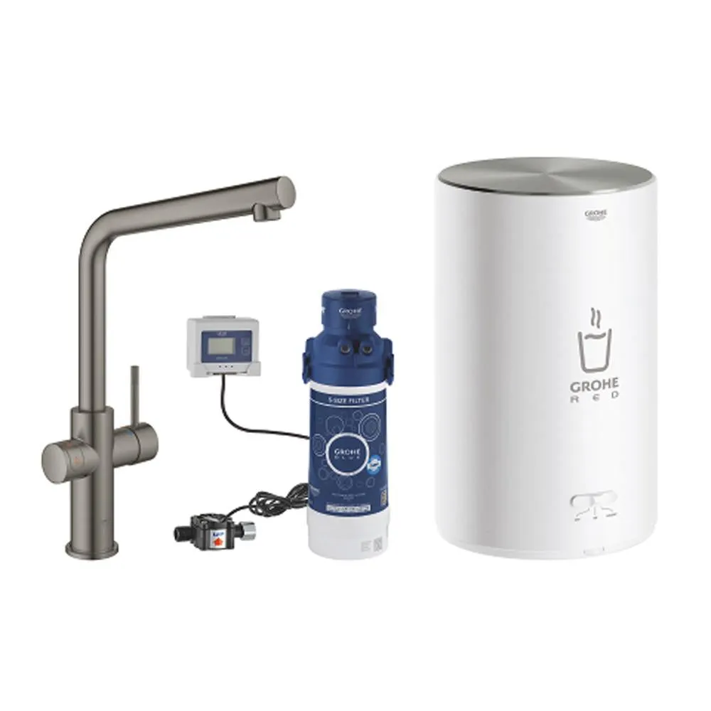 Grohe Red Duo Tap and Medium Size Boiler