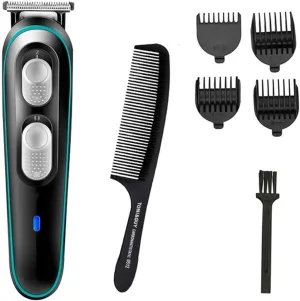 Hair Clippers, Cordless Rechargeable Hair Trimmer for Families,7-Piece Electric Haircut Kit for Beginners,Valentines Day Surprise for him