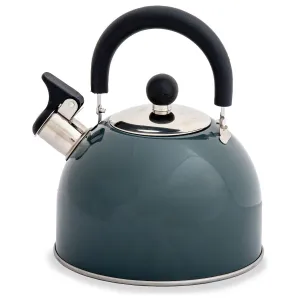 Hamilton slate stainless steel whistling kettle (2L) K0056SL