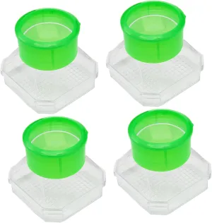 HANABASS 4pcs Science Observation Box with Magnifier Kit for Nature Exploration Encourages Curiosity and for Outdoor Learning Activities