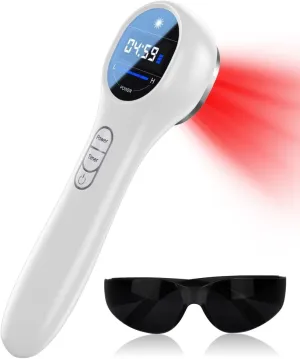 Holsn Red Light Therapy Infrared Light Tharepy, Red Light Device for Bodypain Relief, Joint, Muscle & Tissue 14 * 650nm   3 * 808nm