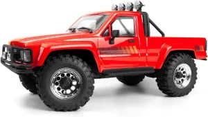 HPI Racing 160803 - Venture18 1985 Toyota Hilux 1/18 Brushless Crawler RTR Red