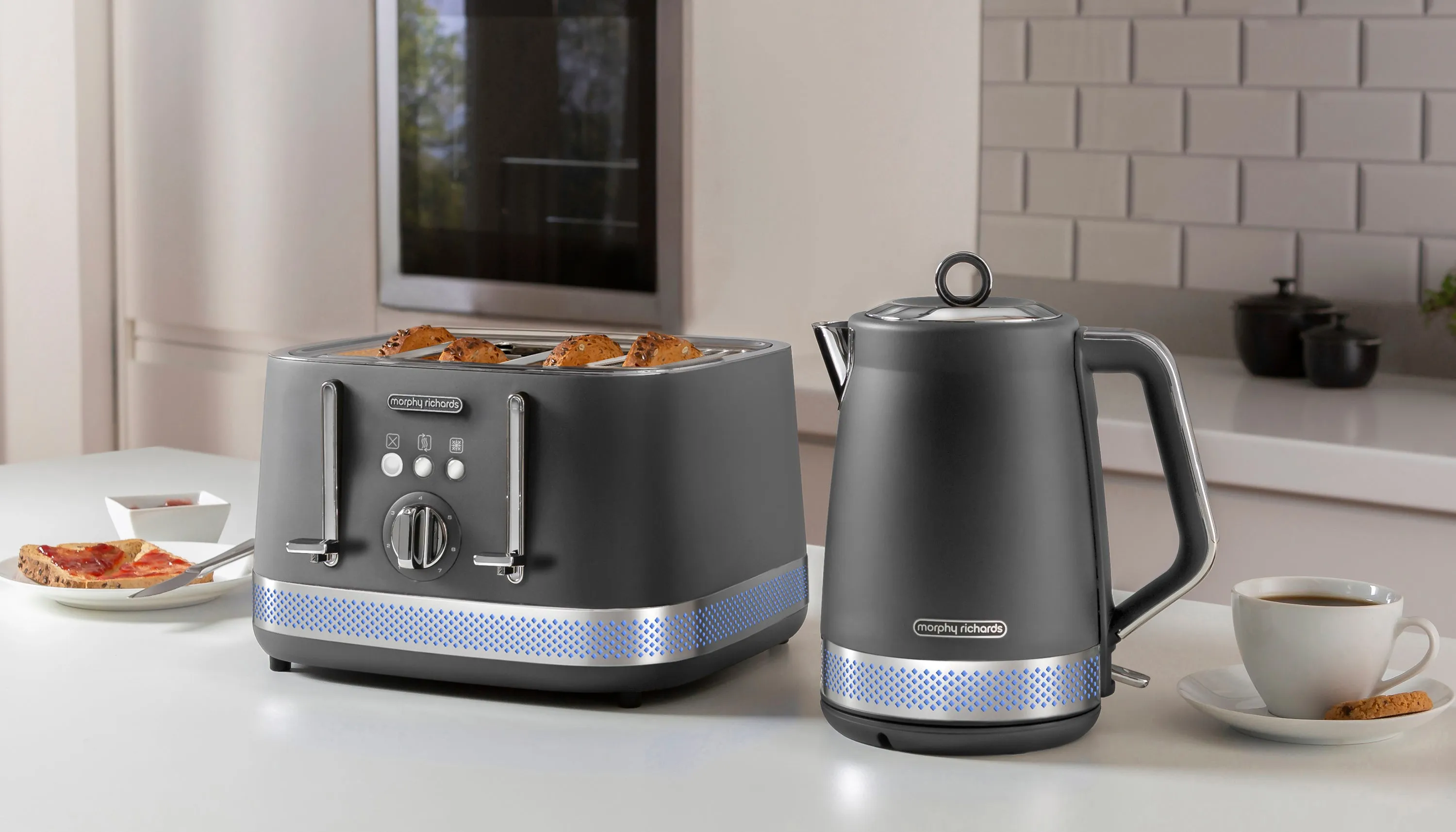 Illumination Jug Kettle Titanium Grey