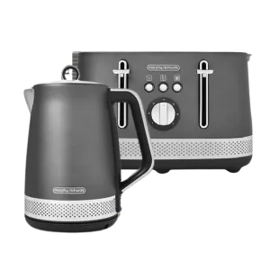 Illumination Titanium Kettle and Toaster Set