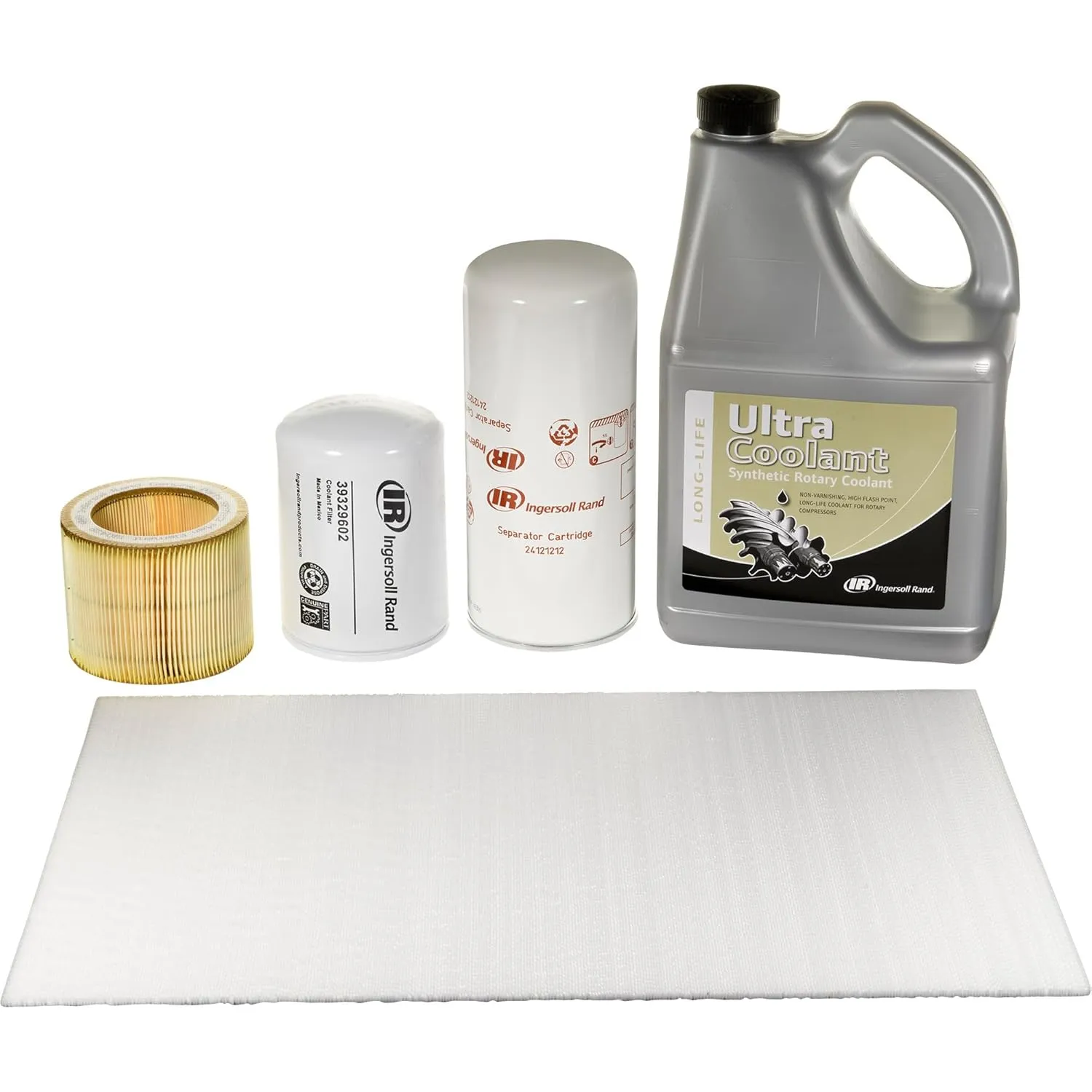 Ingersoll-Rand 47721395001 Ingersoll Rand OEM Maintenance Kit with Ultra Coolant Lubricant for UP6 5-15 HP Air Compressors