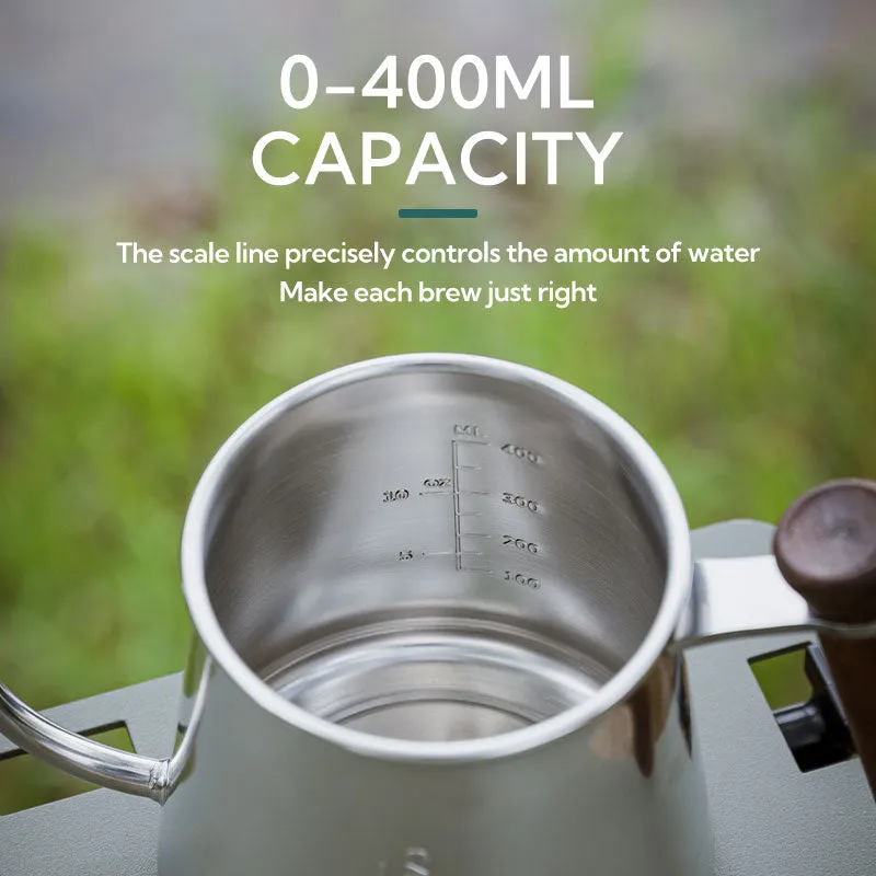 IoT-powered Brew Campingmoon Kettle High-tech Hand