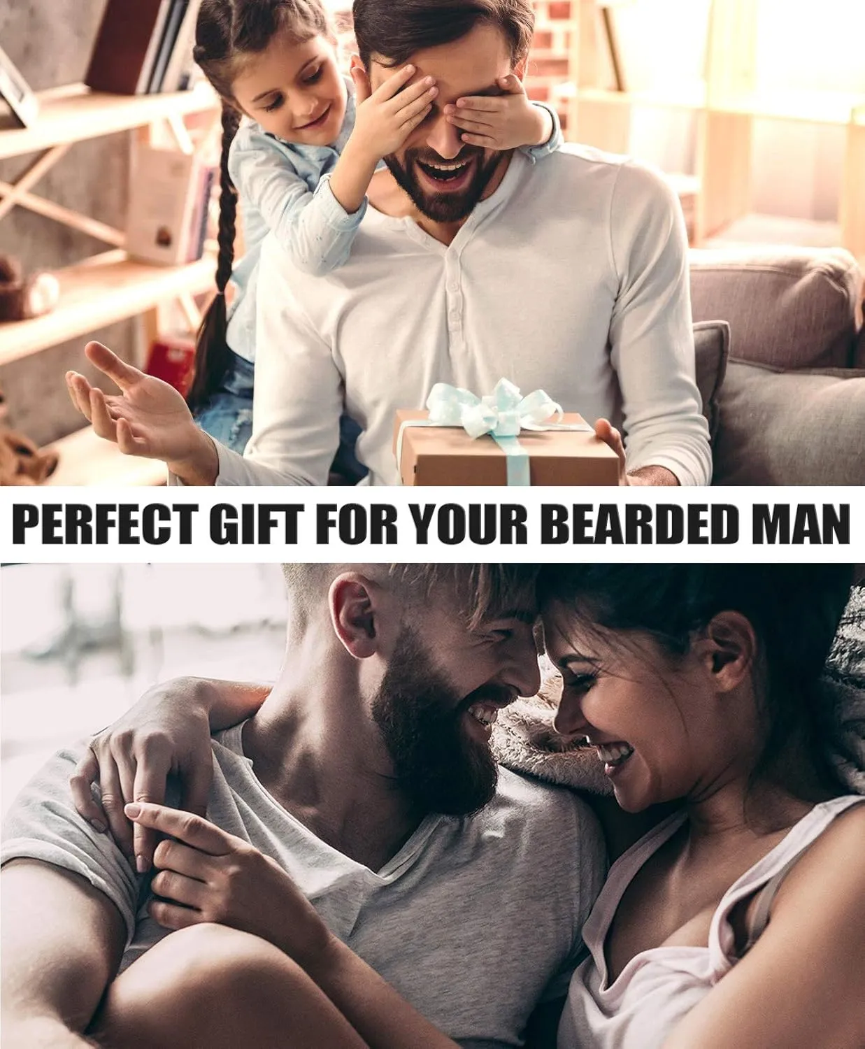 Isner Mile Beard Grooming Kit for Men Care with Beard Shampoo - Oil - Balm - Brush - Comb - Scissors & Storage Bag, Fathers Day - Christmas - Birthday Gifts for Men, Stocking Stuffers for Him