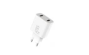 Itel  Adapter  EU ICW181E Charger - 18W, Fast Charger, 2 USB Port,
