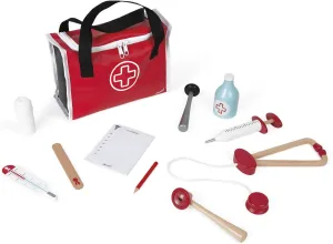 Janod Doctor's Suitcase - Play Set with 10 Accessories - Ages 3  - J06513