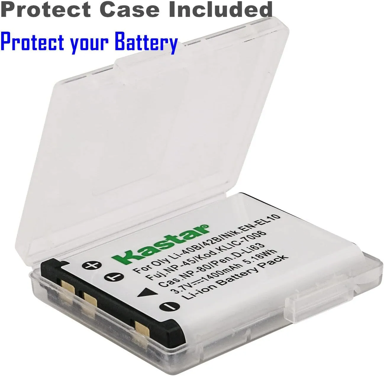 Kastar 2 Pack Battery and LCD Triple USB Charger Compatible with Sealife Reefmaster DC-1200, DC1200, DC-1400, DC1400, DC-600, DC600, Tevion SZ 7, Z1400, Voigtländer Vitolux S100, S80