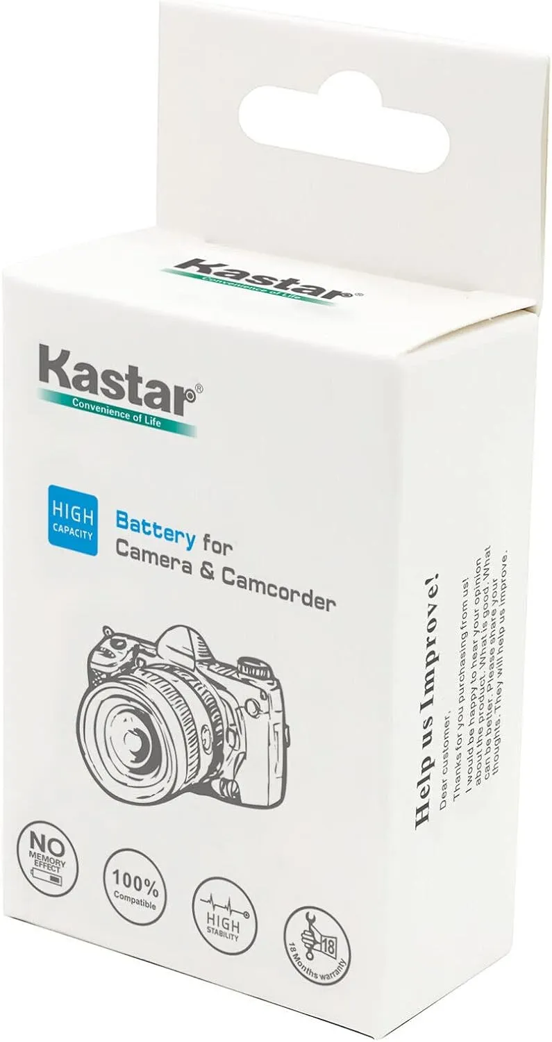 Kastar 4 Pack Battery and LCD Triple USB Charger Compatible with Canon NB-4L, NB-4LH, Canon Digital IXUS 75, Digital IXUS 80 is, Digital IXUS 100 is, Digital IXUS 110 is, Digital IXUS 120 is Camera