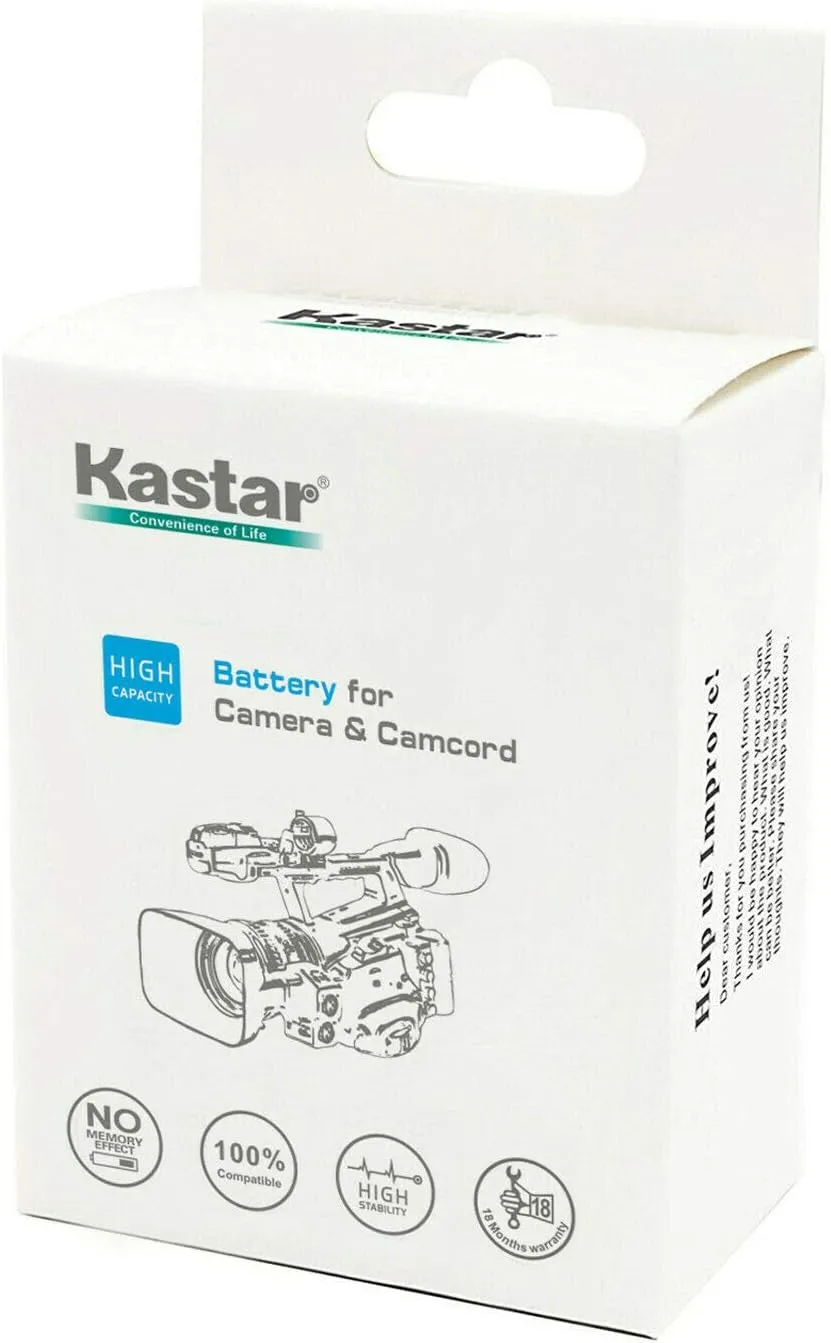 Kastar 4-Pack CGR-D28 Battery and LTD2 USB Charger Replacement for Panasonic CGA-D16R, CGA-D16S, CGA-D16SE/1B, CGA-D220, CGA-D220A/1B, CGA-D220E/1B, CGR-D16, CGR-D16A/1B, CGR-D16R, CGR-D16S