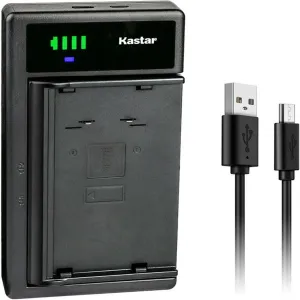 Kastar LTD2 USB NP-77H Battery Charger Compatible with Sony CCD-V88 CCD-V88E CCD-V9 CCD-V900 CCD-V900E CCD-V90E CCD-V95E CCD-V99 CCD-V9E, MVC-2000 MVC-5000, Sony XV SeriesXV-M30 XV-MH30