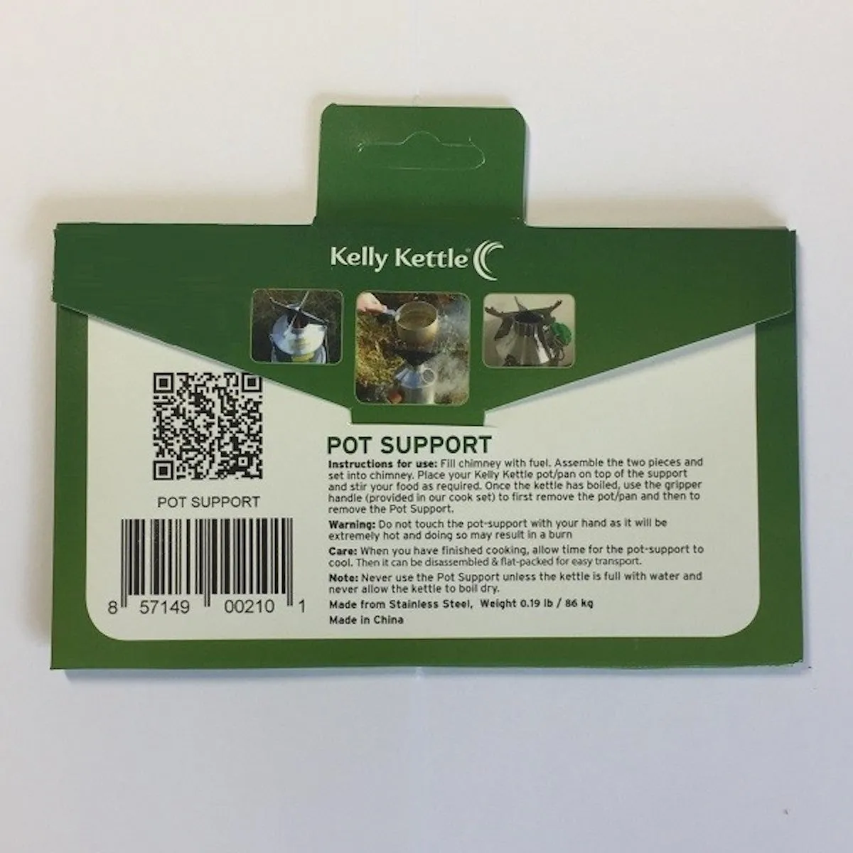 Kelly Kettle Fire Base / Pot Support